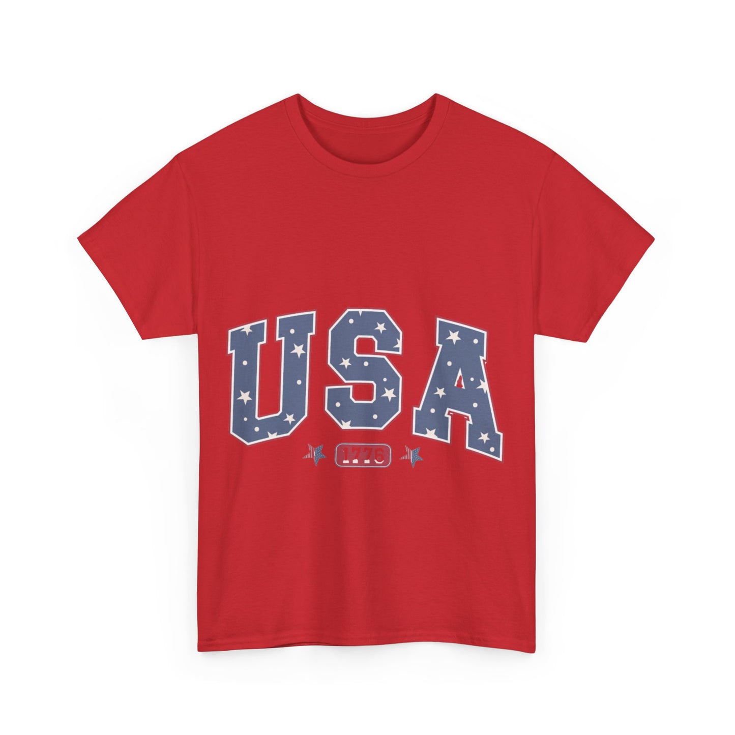 "Rock Your 4th: Iconic USA 1776 Comfort Colors Shirt – Trendy Red, White & Blue Style!" (Size S - 5XL Available)